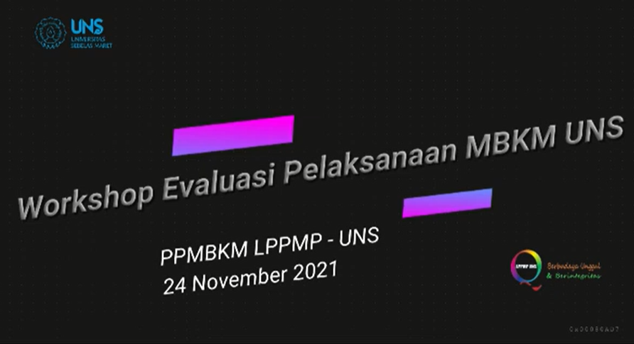 Workshop Evaluasi Pelaksanaan MBKM UNS